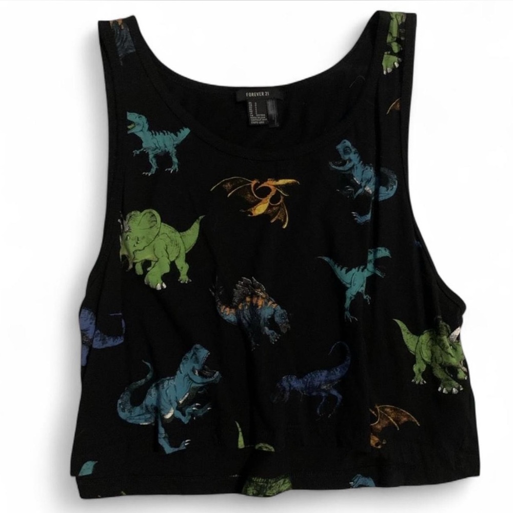 Dinosaur Print Tank Top